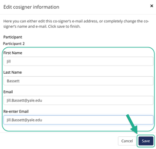 Edited Co-Signer Info
