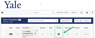 Pending Action