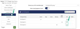 participants screen