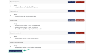 Add second email condition